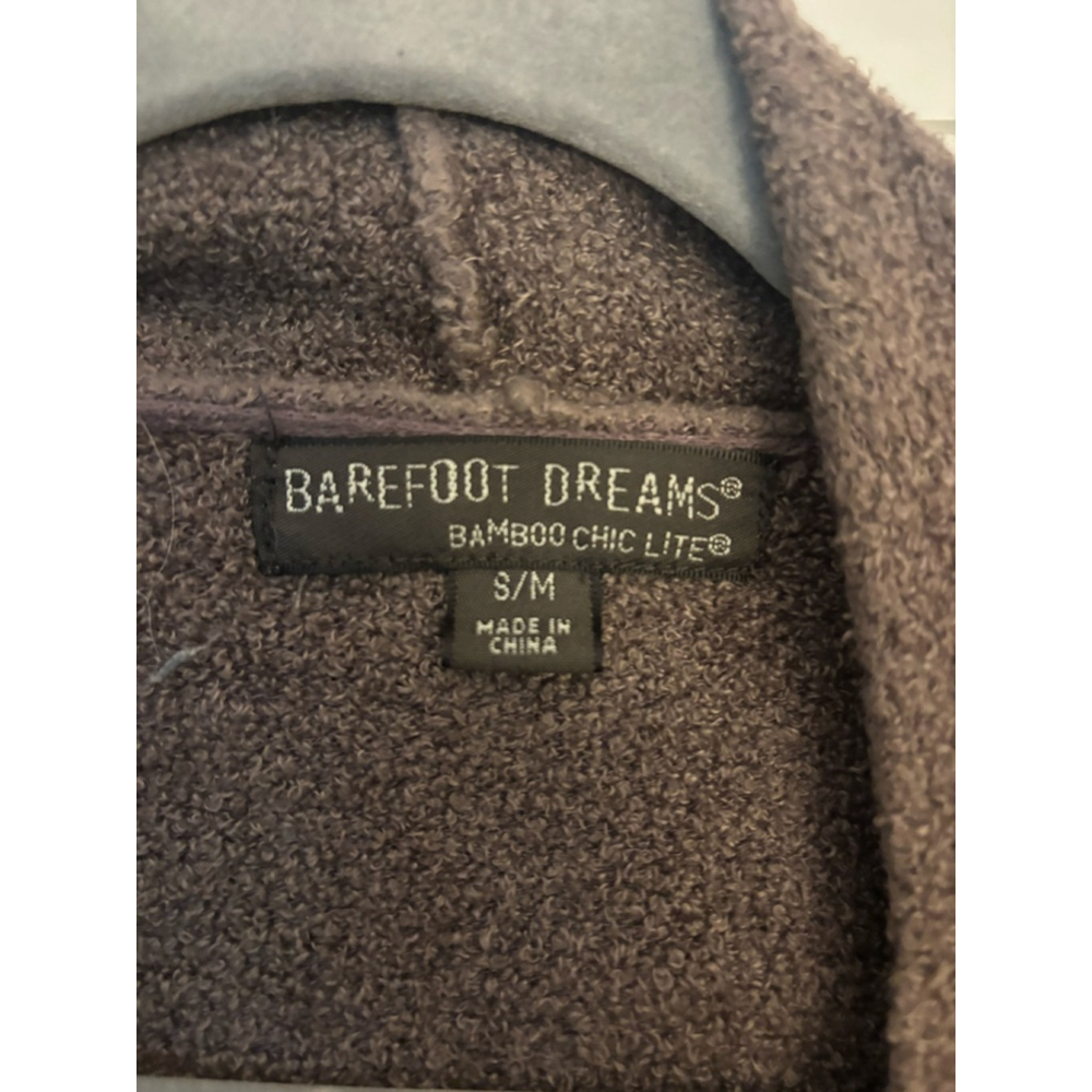 Barefoot Dreams Open Waterfall Bamboo Chic Lite Cardigan Brown Hygee Style 436 S - Picture 2 of 2